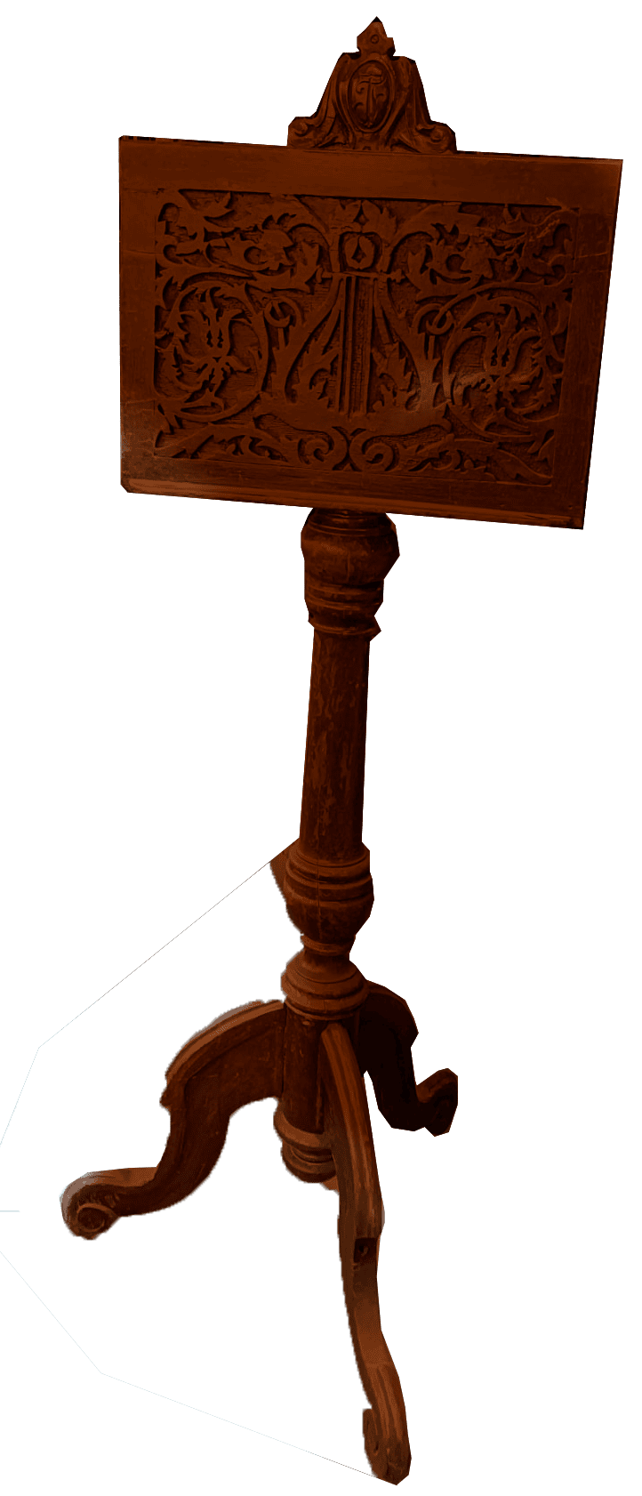 Atril estilo inglés victoriano